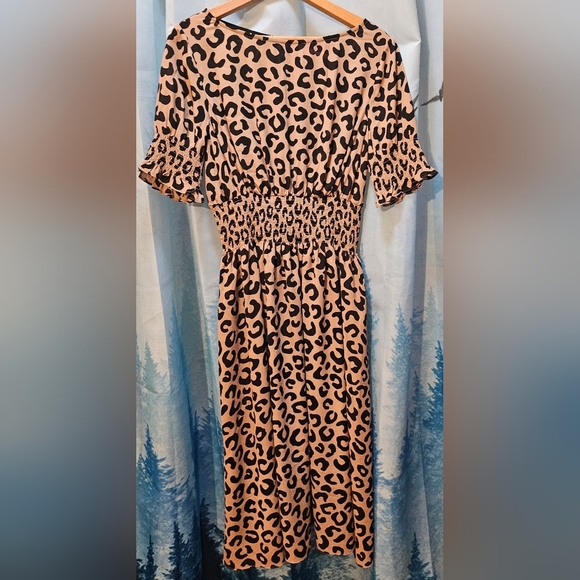 Kate Spade Leopard Print Blaire Dress - Picture 1 of 7